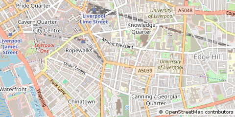 Map of Liverpool