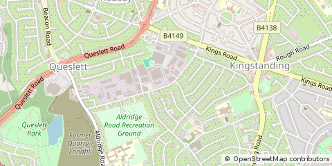 Map of Birmingham, West Mids