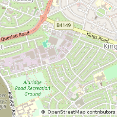 Map of Birmingham, West Mids