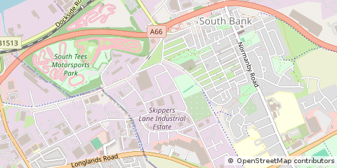 Map of Middlesbrough