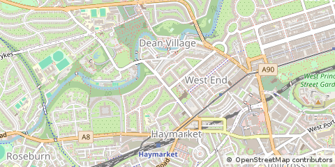 Map of Edinburgh