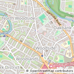 Map of Glasgow, City of Glasgow