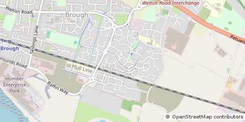 Map of Brough