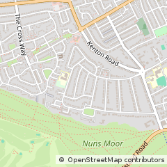 Map of Newcastle Upon Tyne, Tyne and Wear