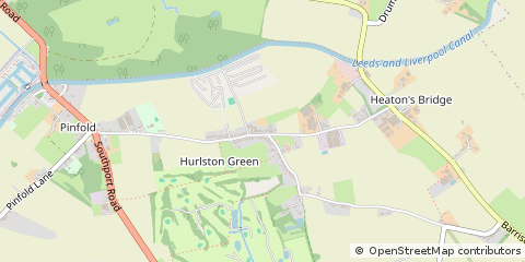 Map of Ormskirk