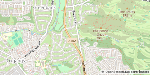 Map of Edinburgh