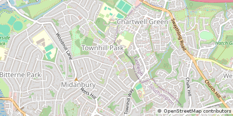 Map of Southampton