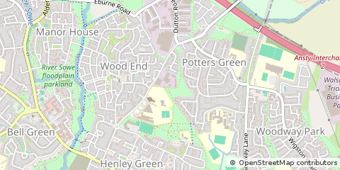 Map of Coventry