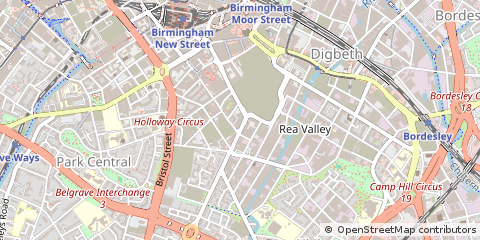 Map of Birmingham