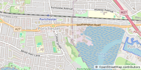 Map of Fareham, Hampshire