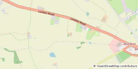 Map of Stretton on Dunsmore, Warwickshire