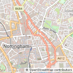 Map of Nottingham