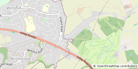 Map of Burton-on-Trent