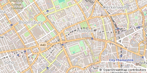 Map of Harrow, Middlesex