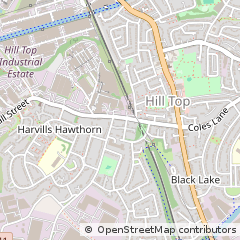 Map of West Bromwich