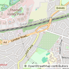 Map of Reading