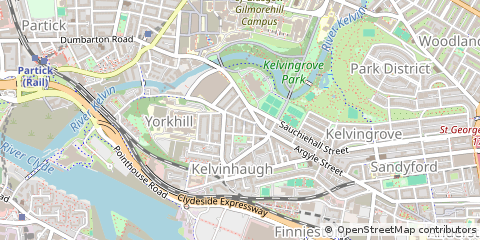 Map of Glasgow