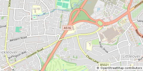 Map of Derby