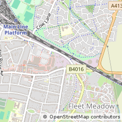 Map of Didcot, Oxfordshire