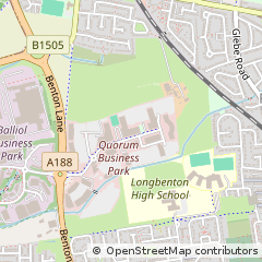 Map of Newcastle Upon Tyne
