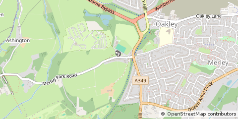 Map of Wimborne