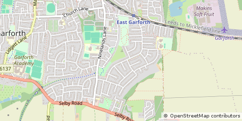Map of Leeds
