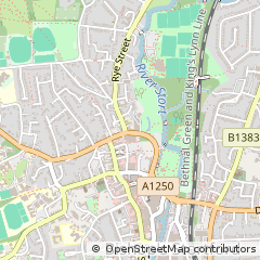 Map of Bishop's Stortford