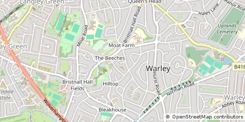 Map of Oldbury