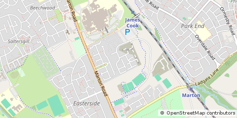Map of Middlesbrough, TS4 3BA