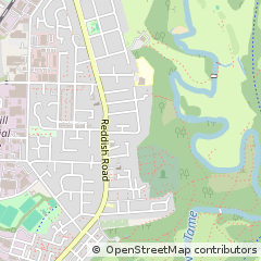 Map of Stockport, Manchster