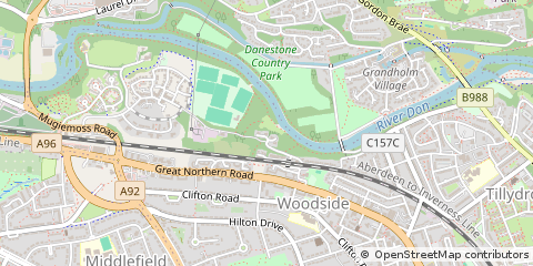 Map of Aberdeen