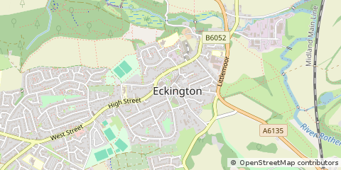 Map of Sheffield
