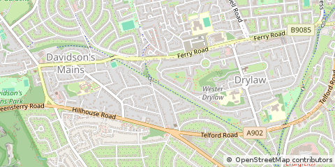 Map of Edinburgh