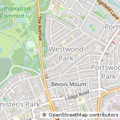 Map of Southampton