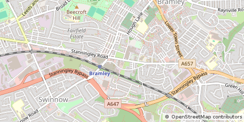 Map of Leeds