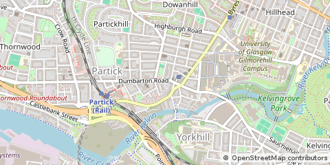 Map of Glasgow