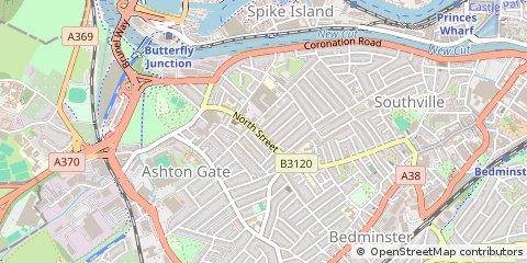 Map of Bristol