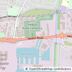 Map of Hull, Yorkshire