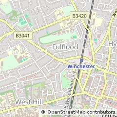 Map of Winchester