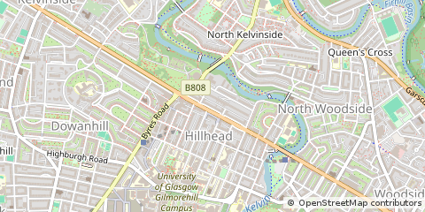 Map of Glasgow