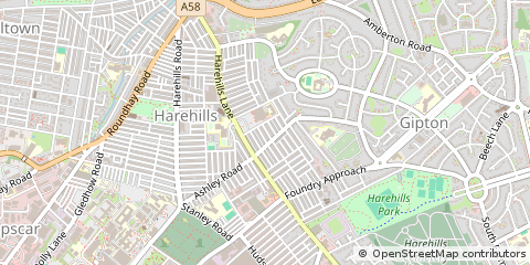 Map of Leeds