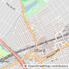 Map of Ilford