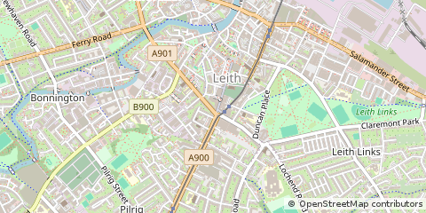 Map of Edinburgh