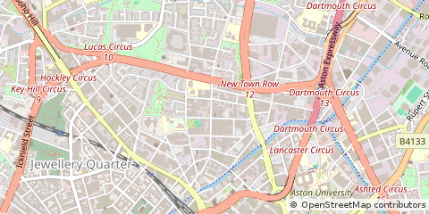 Map of Birmingham