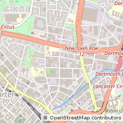 Map of Birmingham