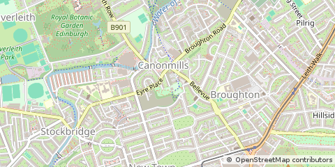 Map of Edinburgh