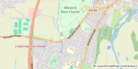 Map of Warwick