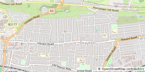 Map of Portsmouth