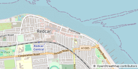Map of Redcar