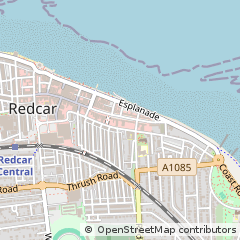 Map of Redcar